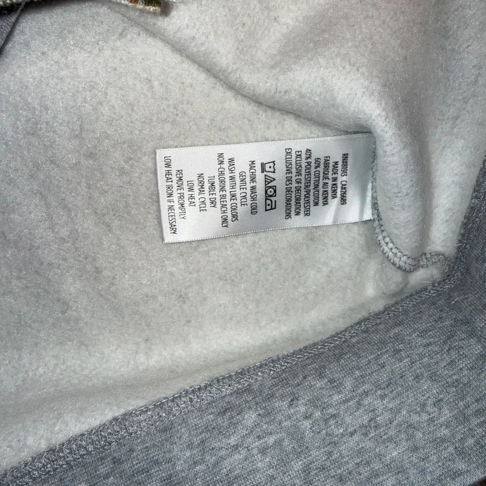 NWT Robert Graham‎ Men's L Fulham Quarter Zip Pullover Sweater Grey